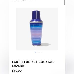 🦄 3 for $18 Jonathan Adler X Fab Fit Fun Cocktail Shaker